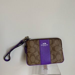 Coach wallet wristlet